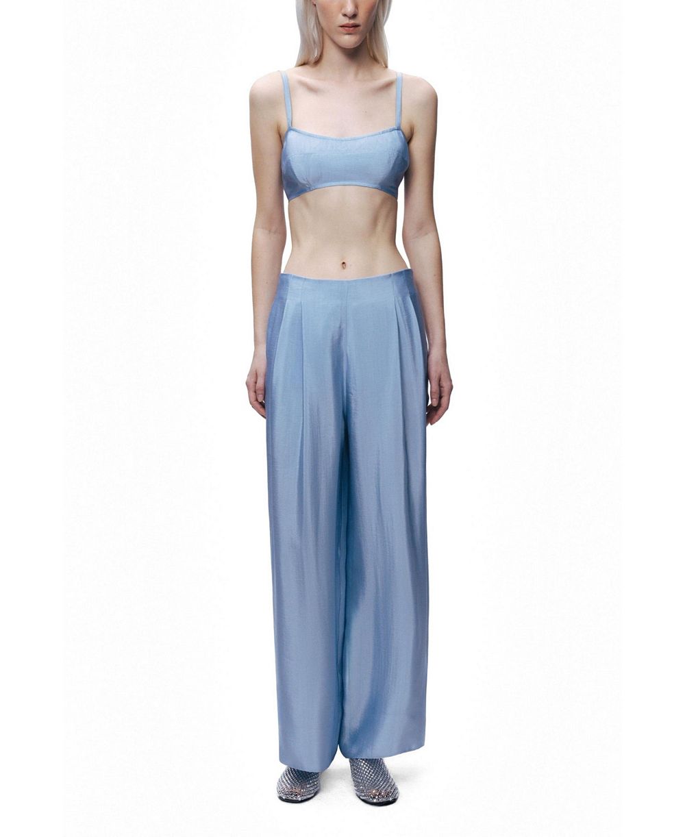 Женские брюки NOCTURNE Pleated Wide Leg High-Rise