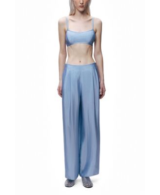 Женские брюки NOCTURNE Pleated Wide Leg High-Rise