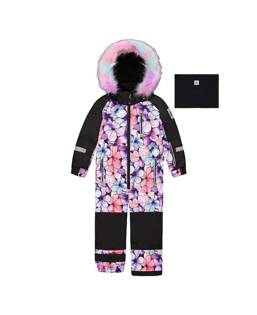 Детский зимний комбинезон Deux par Deux Floral Print