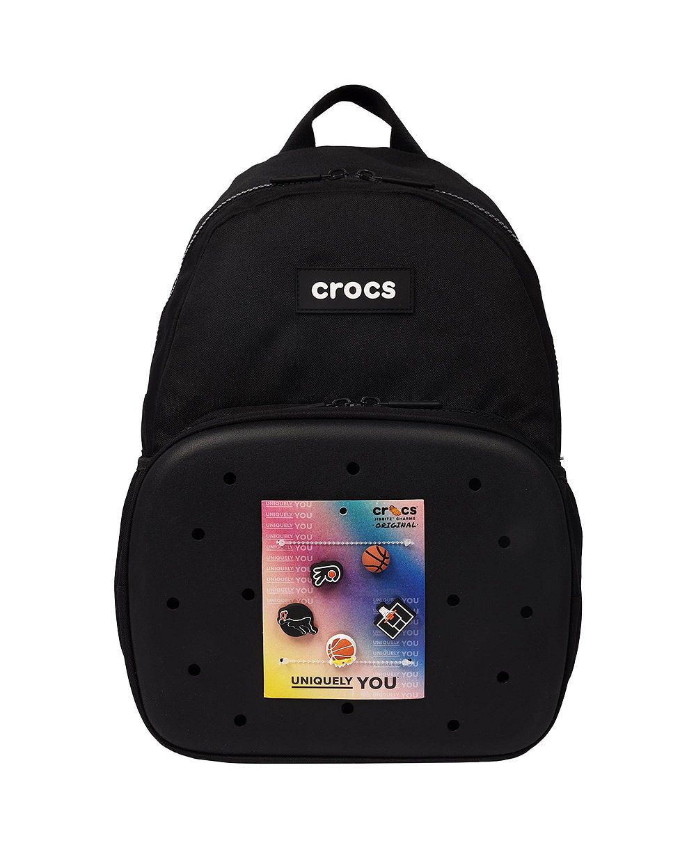 Crocs Back to School Backpack with EVA Front Pocket Customizable Jibbitz Backpack