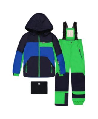 Deux par Deux Little and Big Boy's (6-14) Two Piece Play Snowsuit