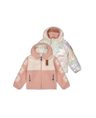 Детская куртка Deux par Deux Big Girls (6-14) Reversible Mid-Season Jacket
