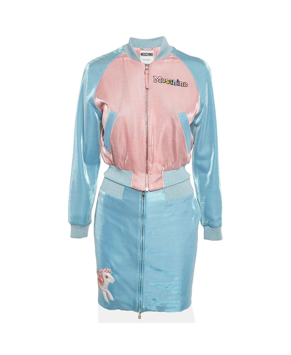 Женский набор Pre-Owned Moschino Couture Lamandeacute Unicorn Applique