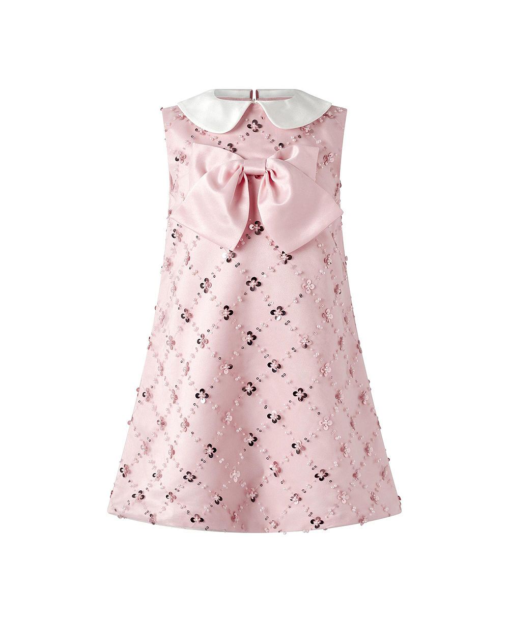Детское праздничное платье Rachel Riley Girls' 2-12 Peter Pan Collar Sequin