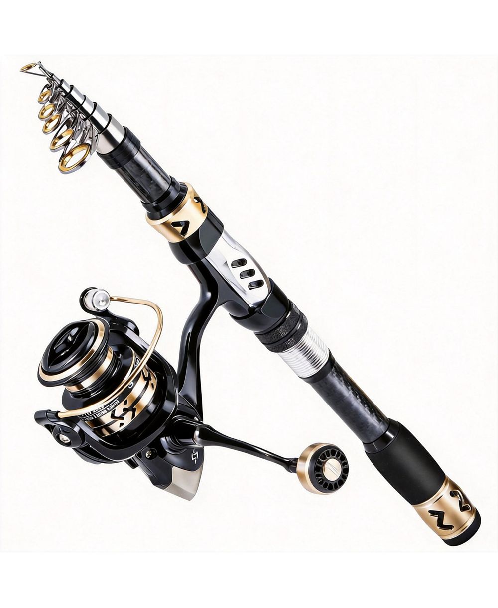 Комплект AOFAR Fishing Rod Spinning Reel Combo Portable