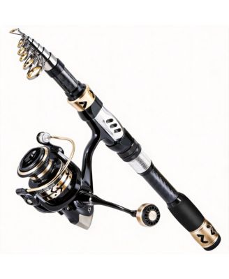 Комплект AOFAR Fishing Rod Spinning Reel Combo Portable