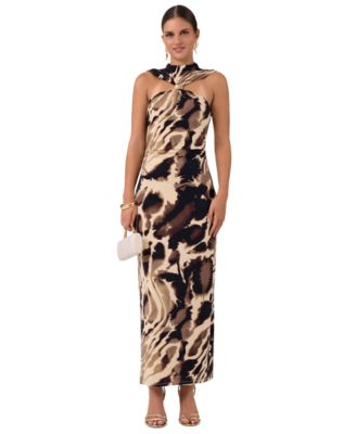 Cream Black Print