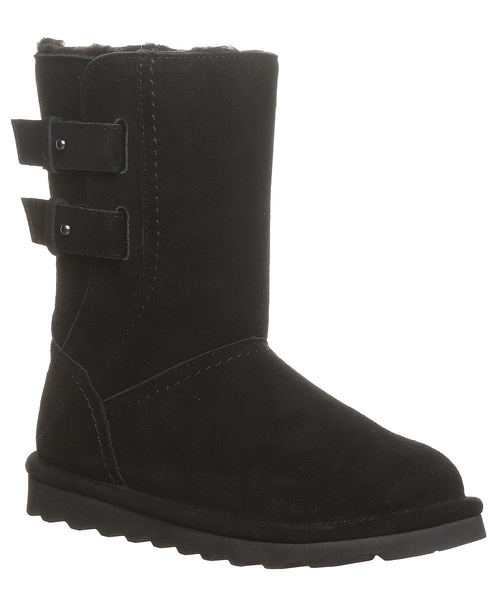 BEARPAW Women's Aurelia Suede Winter Round Toe Boots