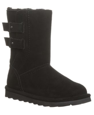 BEARPAW Women's Aurelia Suede Winter Round Toe Boots