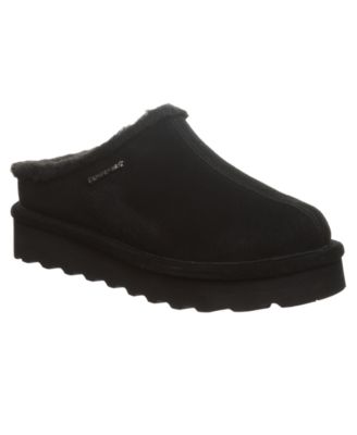 Женские слипоны BEARPAW Izzy Platform Suede Slip-On Clogs