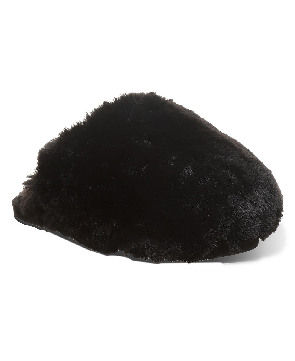 BEARPAW Women's Silkie Faux Fur Plush Slip-On Slippers