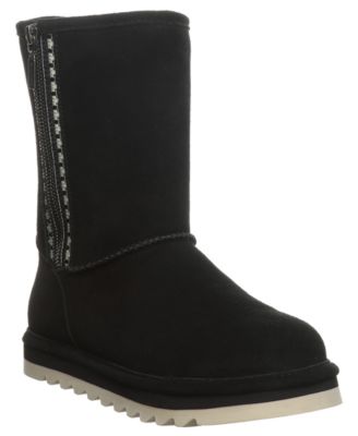 BEARPAW женские короткие сапоги на платформе с боковой молнией Kimia
