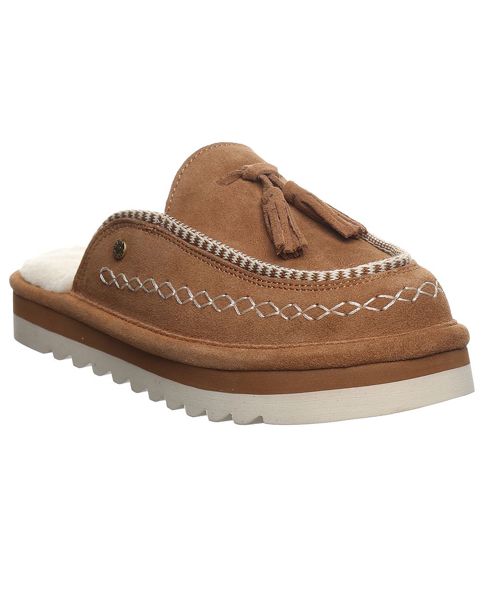 Женские тапочки BEARPAW Leona Platform Scuff Slip-On