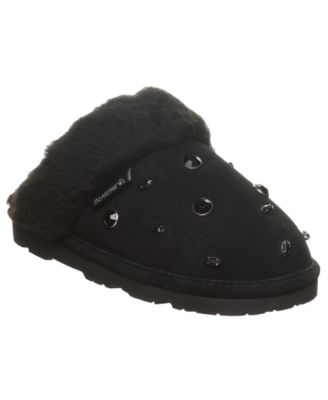 BEARPAW Женский Loki Nova Embellished Suede Scuff Slippers