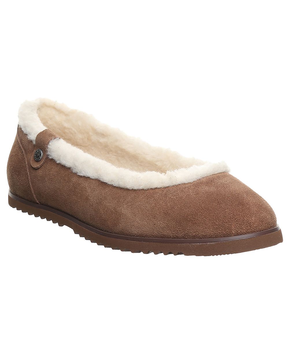 Женские балетки BEARPAW Delphi Faux Fur Trim
