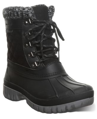 BEARPAW Женские ботильоны на клине с круглым носком