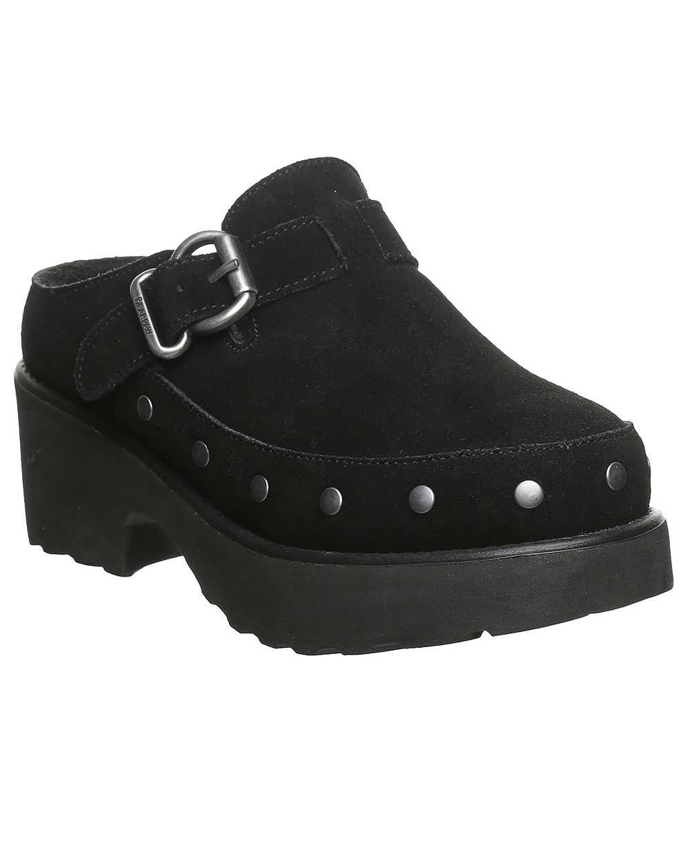 Женские сабо на платформе BEARPAW Falyn Buckle Clogs