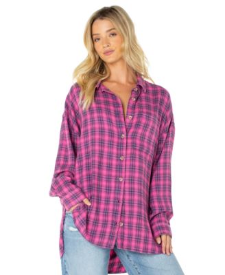 Женская рубашка Roxy Driftwood Oversized Button-Up