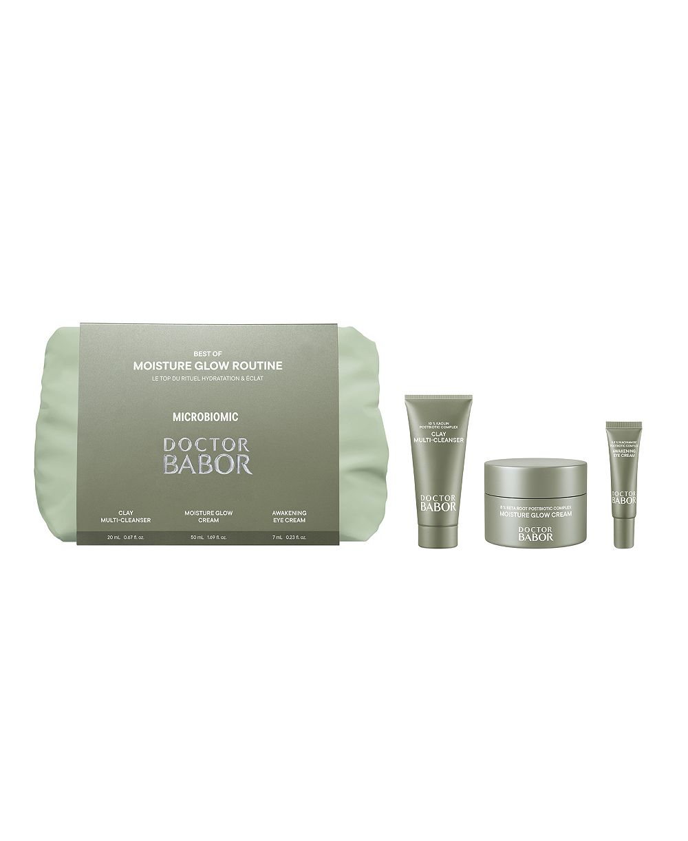 BABOR набор из 3 средств для сияния кожи Microbiomic Glow Routine