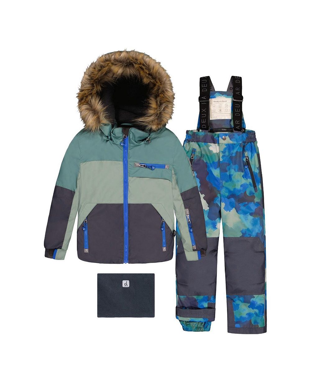 Детский костюм Deux par Deux для мальчиков, 2 Piece Play Snowsuit, 2T-5T