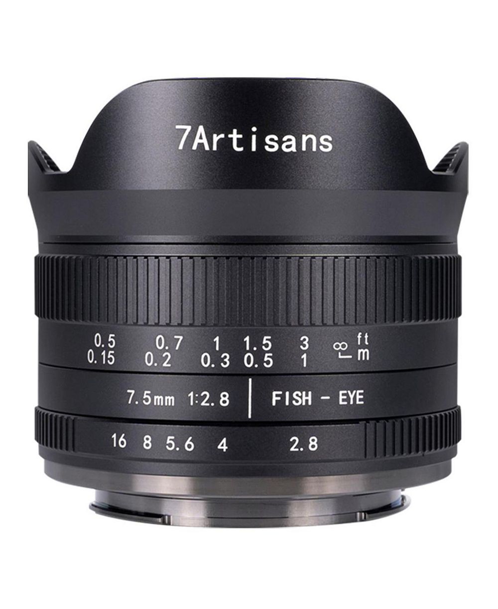 7artisans 7.5mm f/2.8 Mark II Рыбий глаз Объектив для Sony E