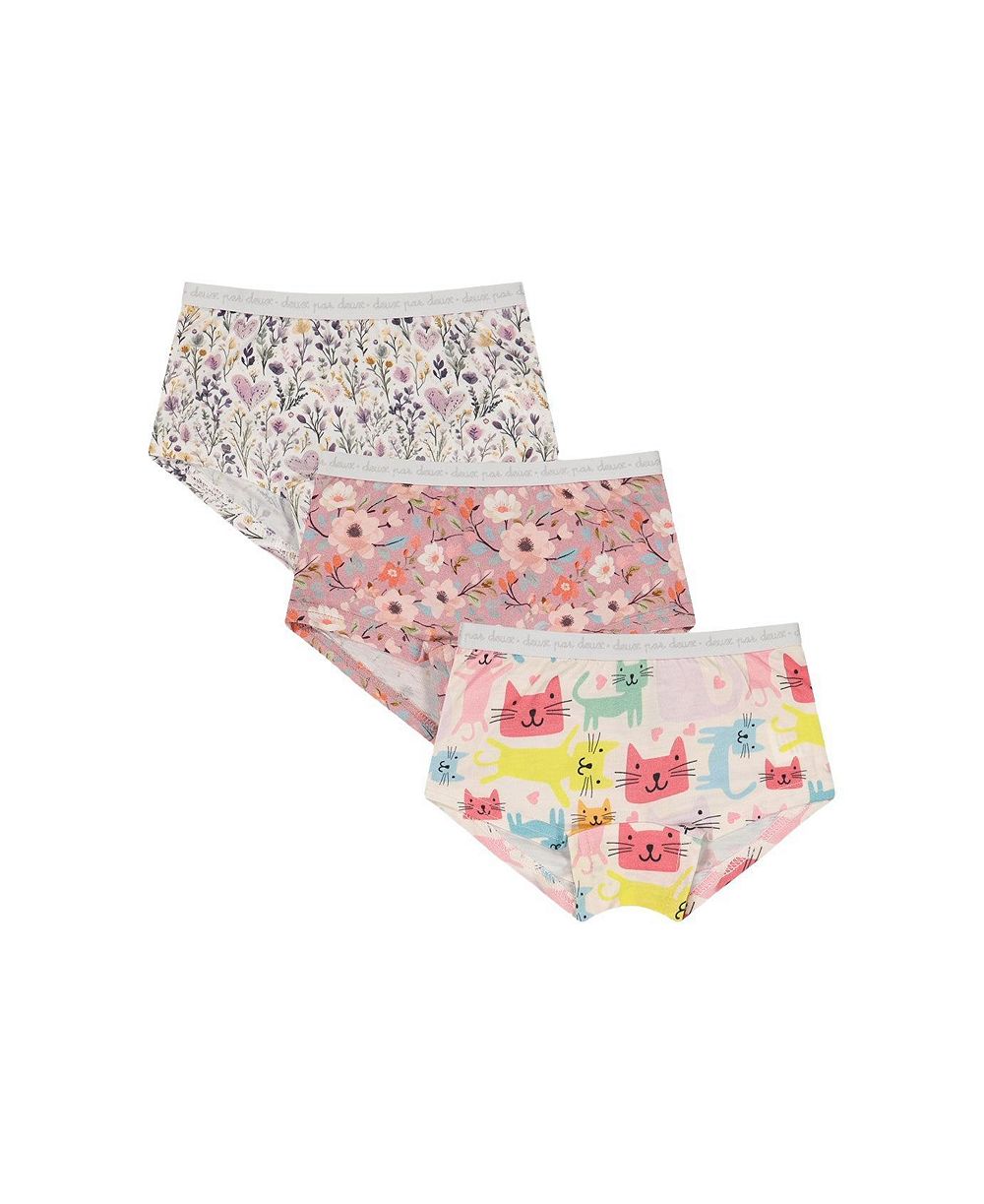 Deux par Deux Детский комплект боксеров 3 шт. Animal Prints