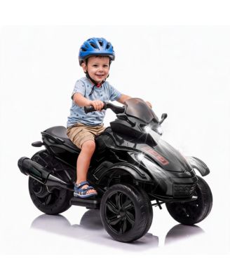 Электромобиль homfan Dual Motor с музыкой и подсветкой для детей 3-6 лет