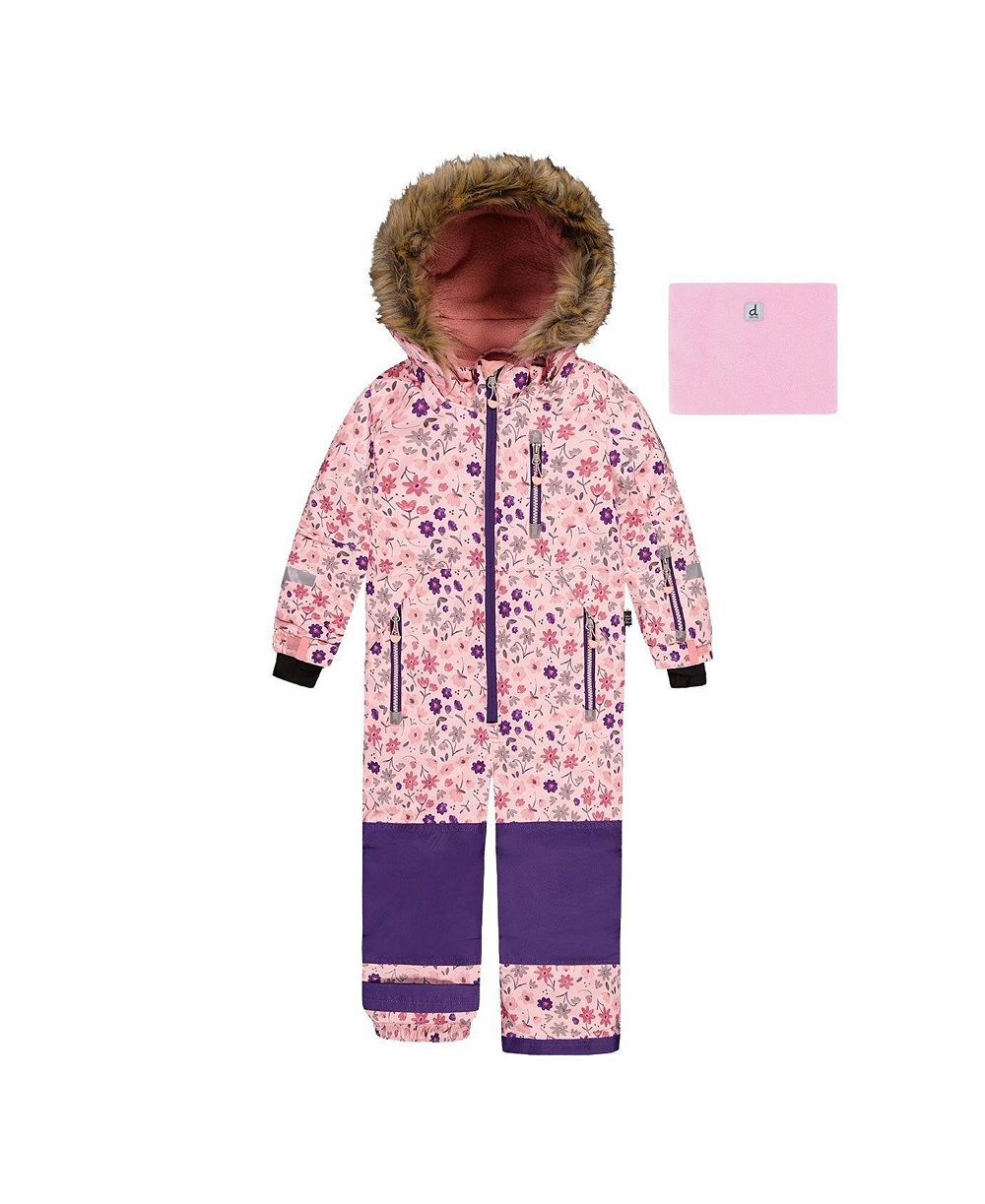 Детский комбинезон Deux par Deux для девочек (2T TO 5T) с принтом Mini Flower