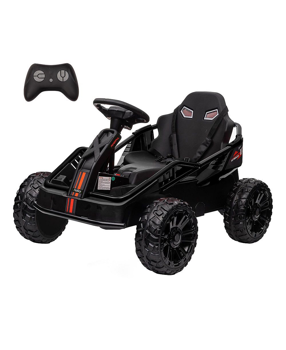 Электромобиль homfan 24V 4x4 Electric Ride-On UTV для детей 3-8 лет - 2 аккумулятора 12V, 4 мотора 85W, металлическая рама, пульт, музыка, гудок, 4 амортизатора