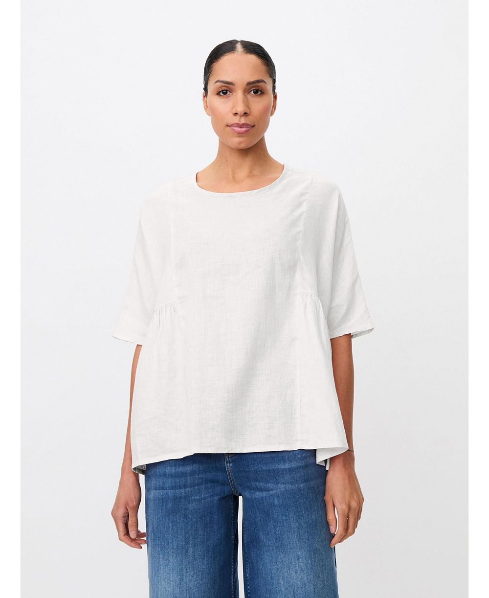 Женская льняная блузка Masai Copenhagen Mablissea Oversized Short-Sleeve