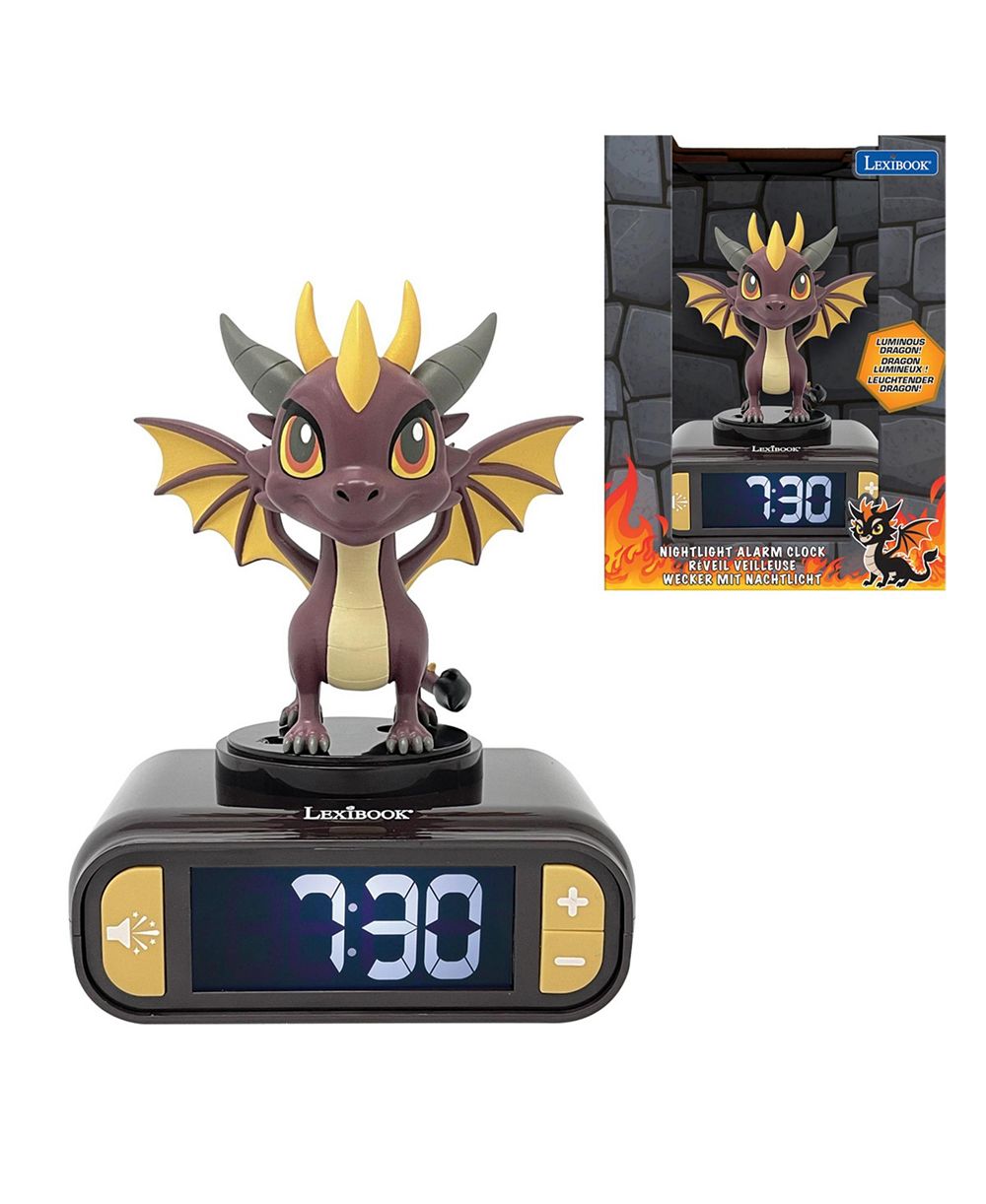 LEXIBOOK Будильник с ночником Dragon со звуковыми эффектами RL800DRA