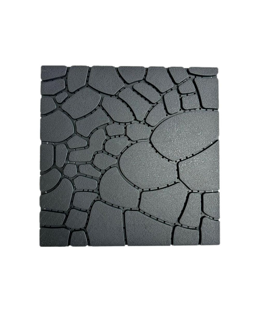 Streamdale Furniture  12inch  Stone Texture Interlocking Patio Deck Tiles