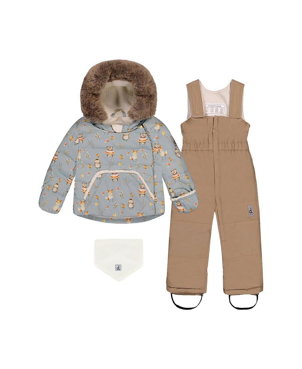 Детский комбинезон Deux par Deux Animal Print, 2-piece set