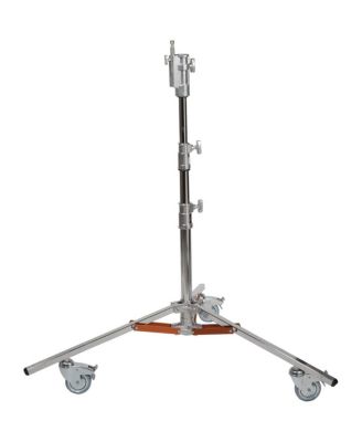 Matthews Low Boy Junior Double Riser Stand with Wheels, Supports 55 lbs, Maximum Height 75"