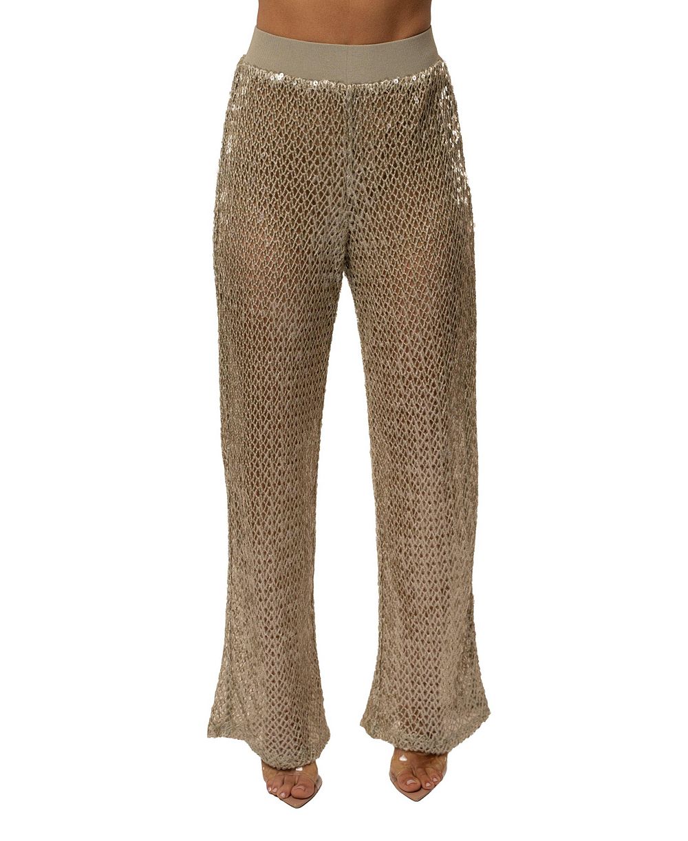 JLUXLABEL Women's High Seas Sequin Pant