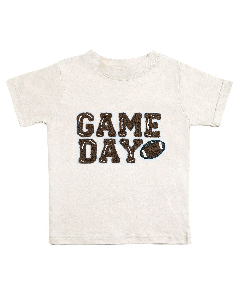 Sweet Wink футболка с коротким рукавом и нашивкой Game Day для мальчиков 2T - 4T