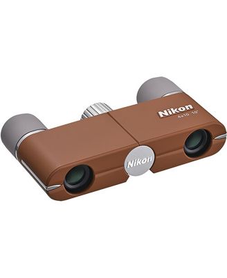 Nikon 4x10D CF Roof Prism Pocket Binoculars with 10 Degree Angle of View