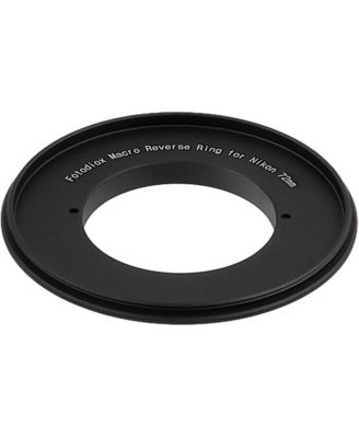 Адаптер-кольцо Fotodiox 72mm Filter Thread Macro Reverse Mount для камер Nikon F Mount SLR