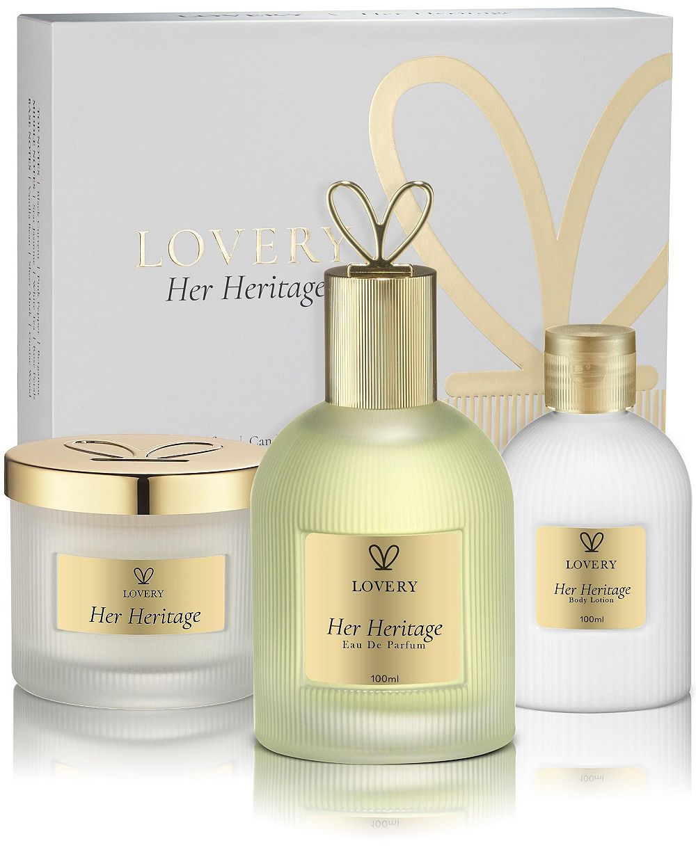 Подарочный набор парфюмерии Lovery 4-Pc. Limited Edition Her Heritage Luxury Body Care Eau de Parfum