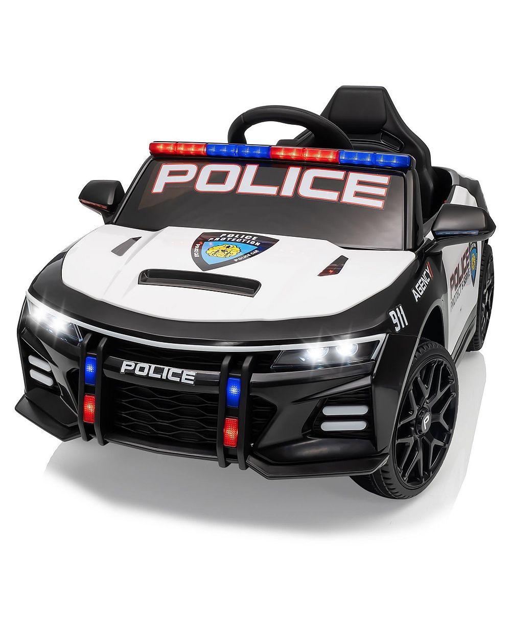 homfan Детская машина на радиоуправлении Toyota Police 12V, 4WD, LED
