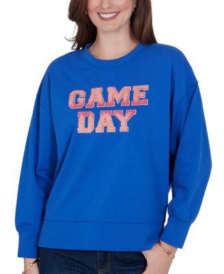 Свитшот Ruby Rd. Petite Game Day Graphic Crewneck Sweatshirt