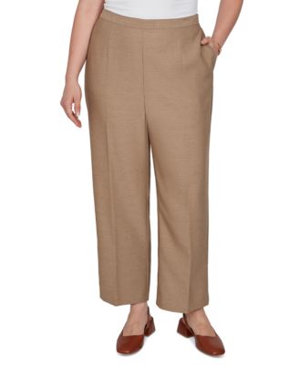 Брюки Alfred Dunner Plus Size Union Square с эластичным поясом