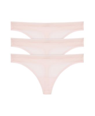 DKNY Женские трусики 3 шт. хлопок с полоской