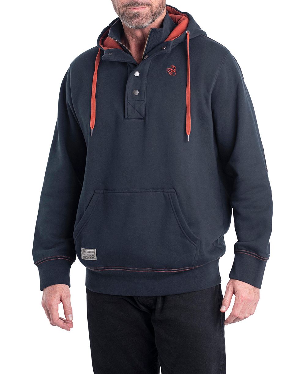 Мужское худи Legendary Whitetails Quarter Zip Heavyweight Long Sleeve