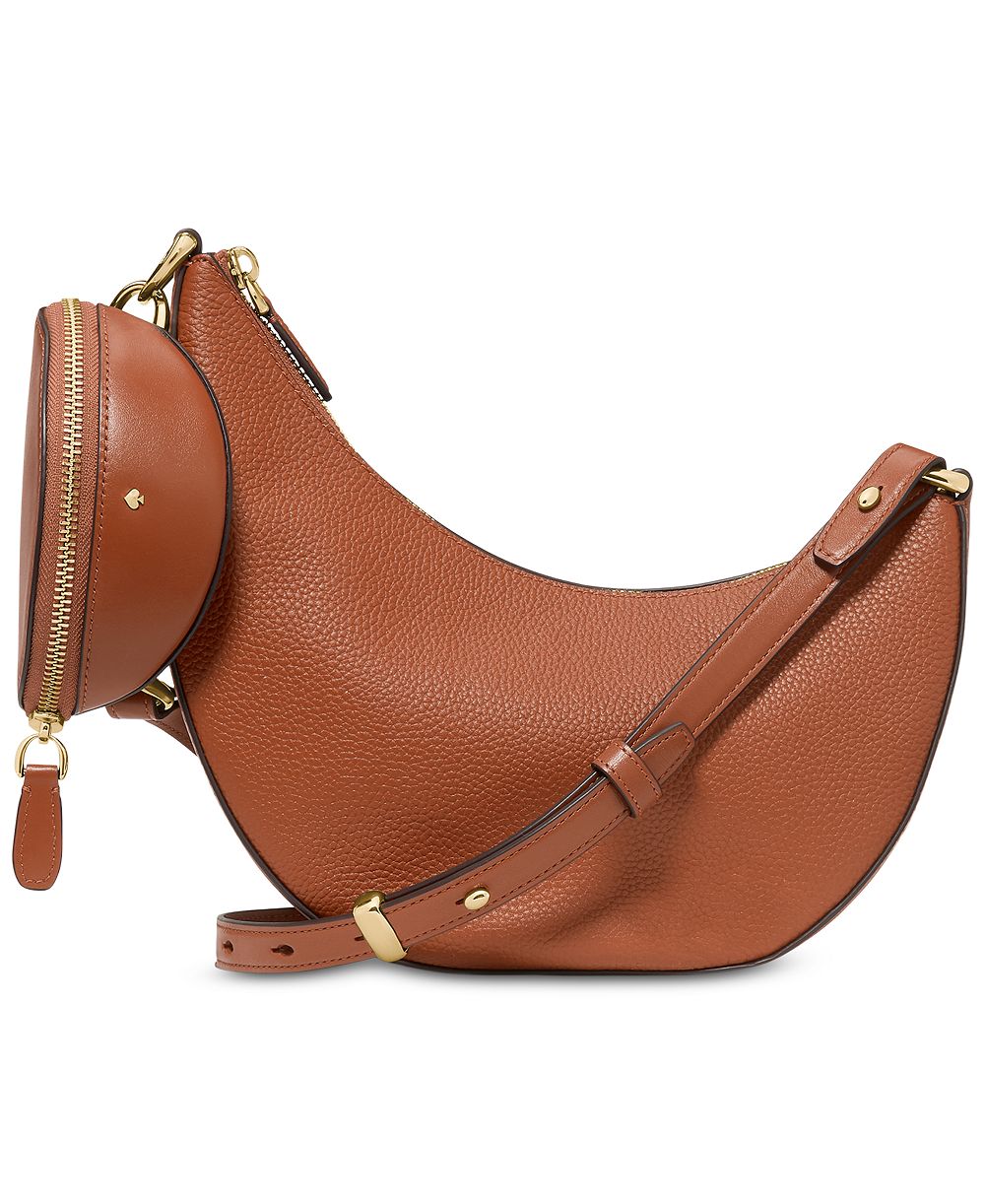 kate spade new york Duo Small Pebbled Leather Crossbody Bag