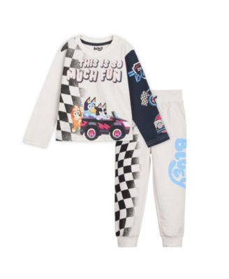 Bluey Toddler Boys (6-12 to 2T-5T) 2-Piece Tee and Pants Set