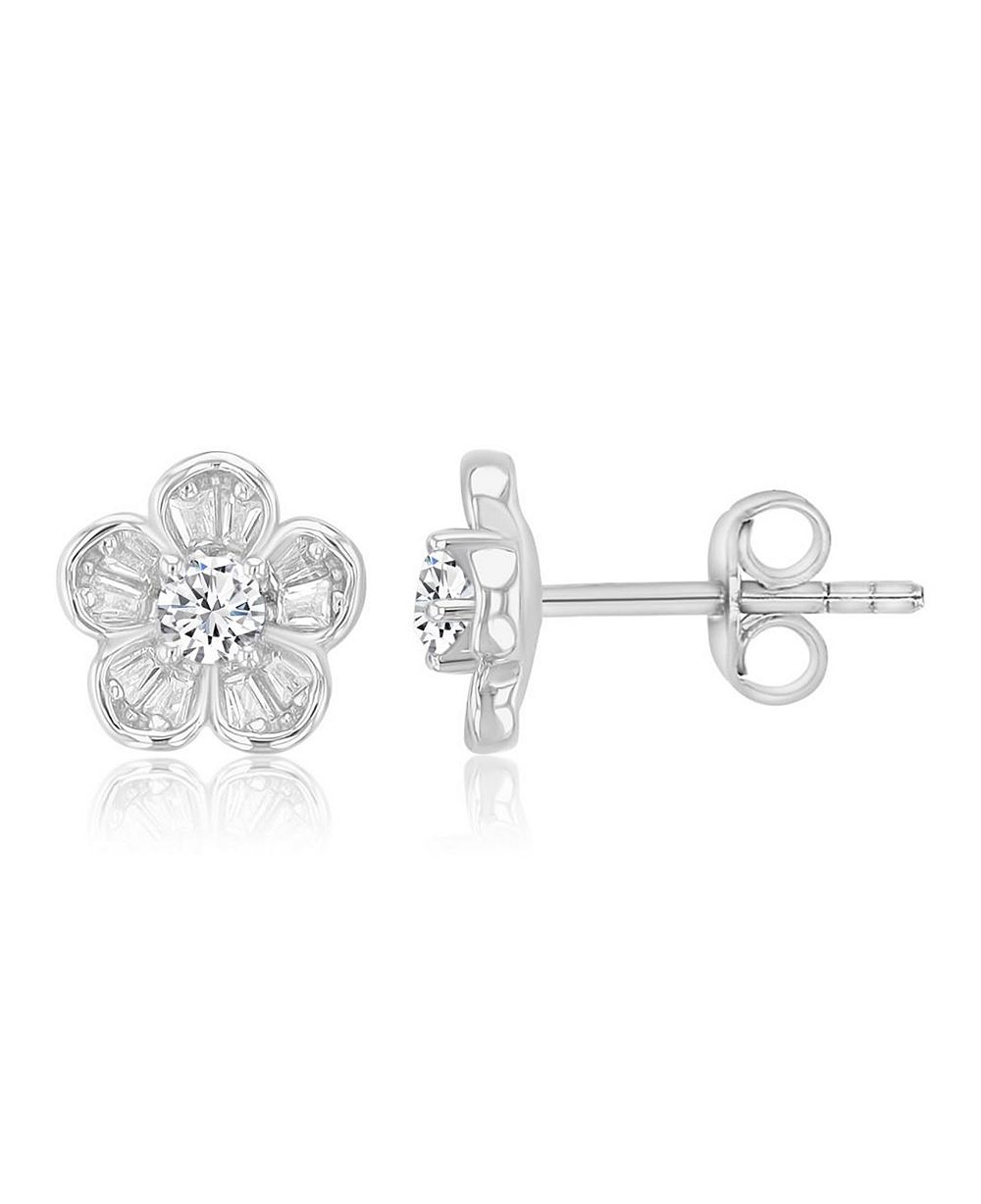 Серьги-гвоздики Macy's 14k Gold-Plated Daily Flower