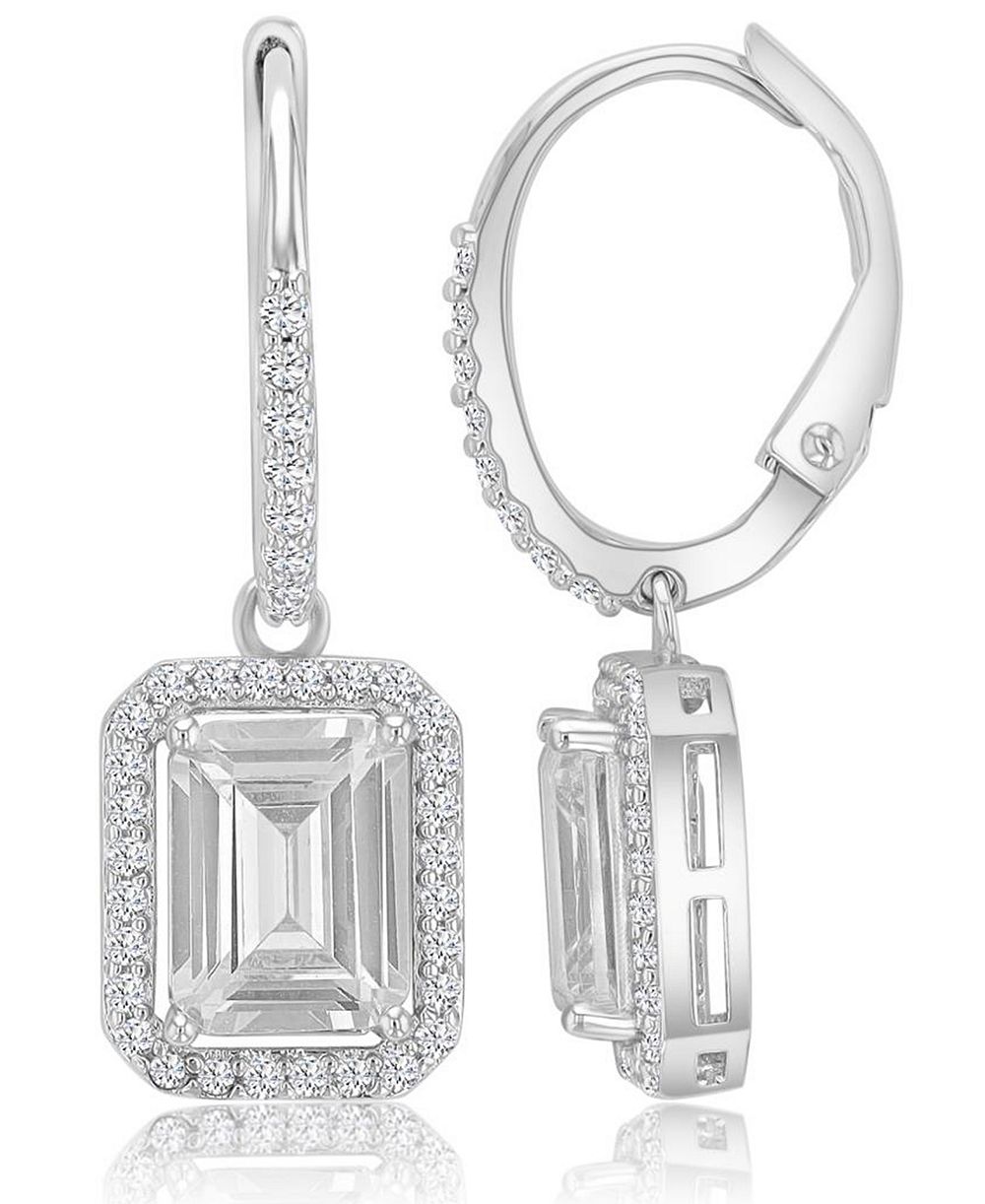 серьги-капли минималистичного дизайна с позолотой от macy's