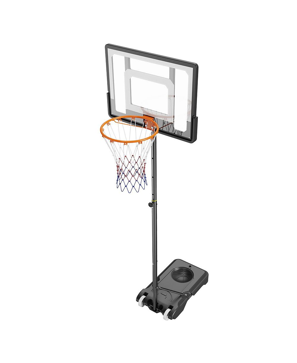 VEVOR 32" Basketball Hoop Adjustable Height Backboard System for Outdoor Indoor