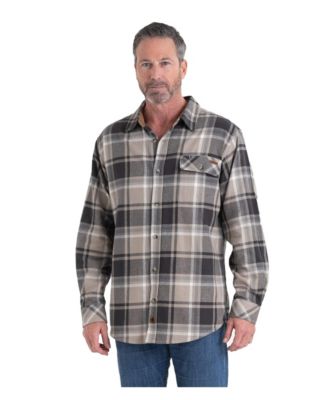 Lone mountain grey plaid